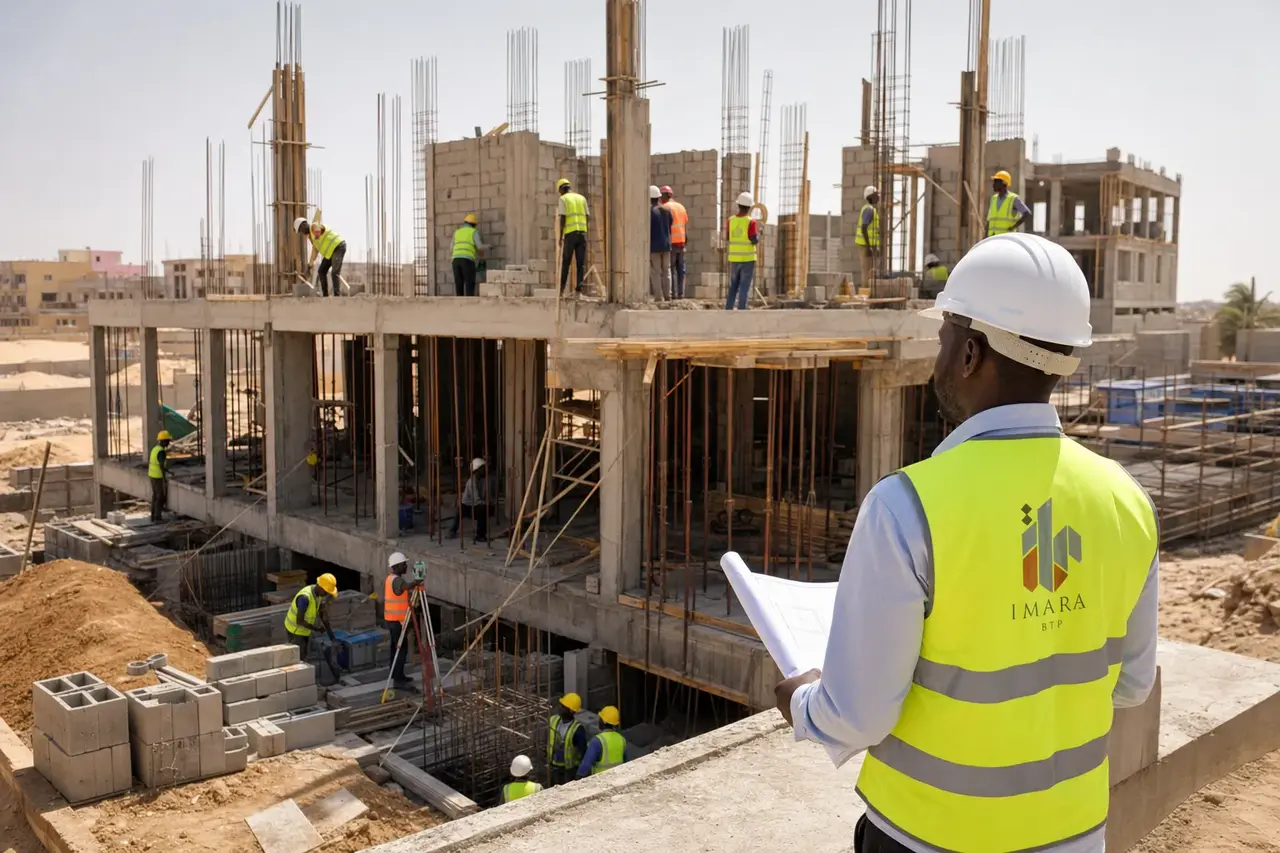 Chantier résidentiel IMARA · Nouakchott